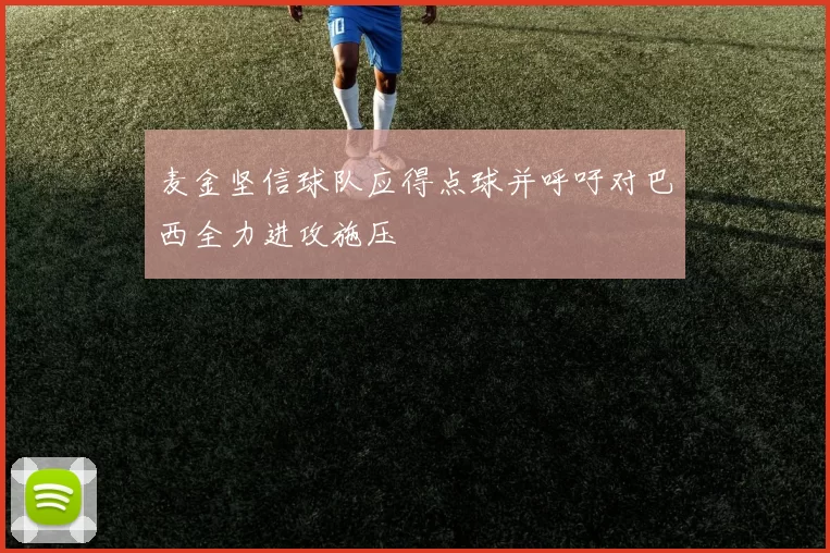 麦金坚信球队应得点球并呼吁对巴西全力进攻施压